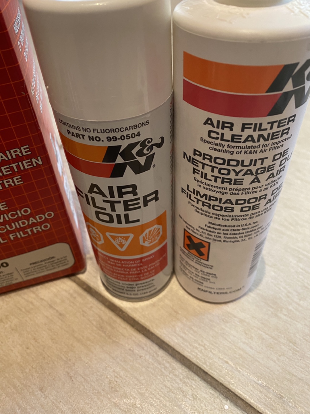 K&N Recharger Filter Care Service Kit - photo 2