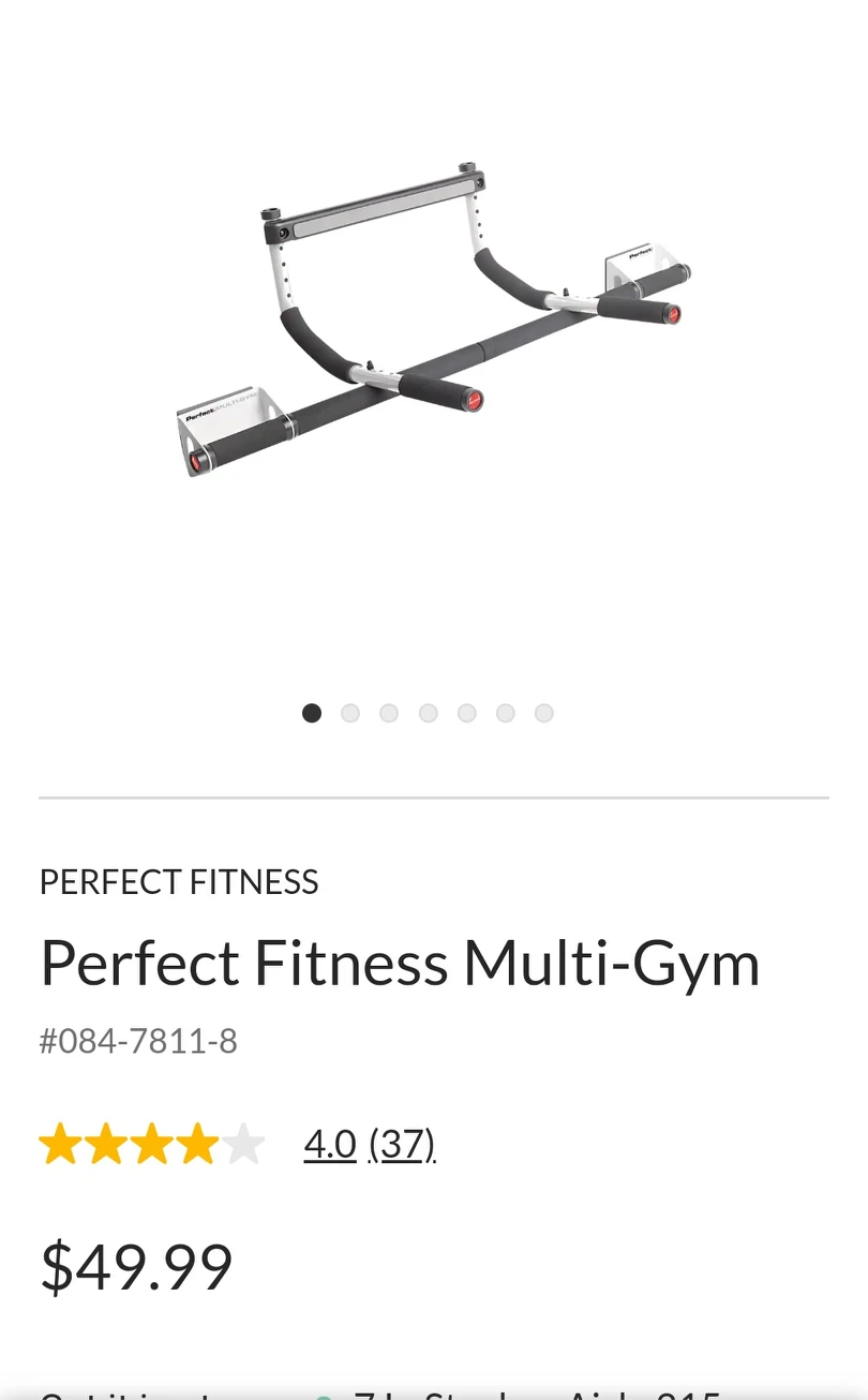 Pull up bar thumbnail