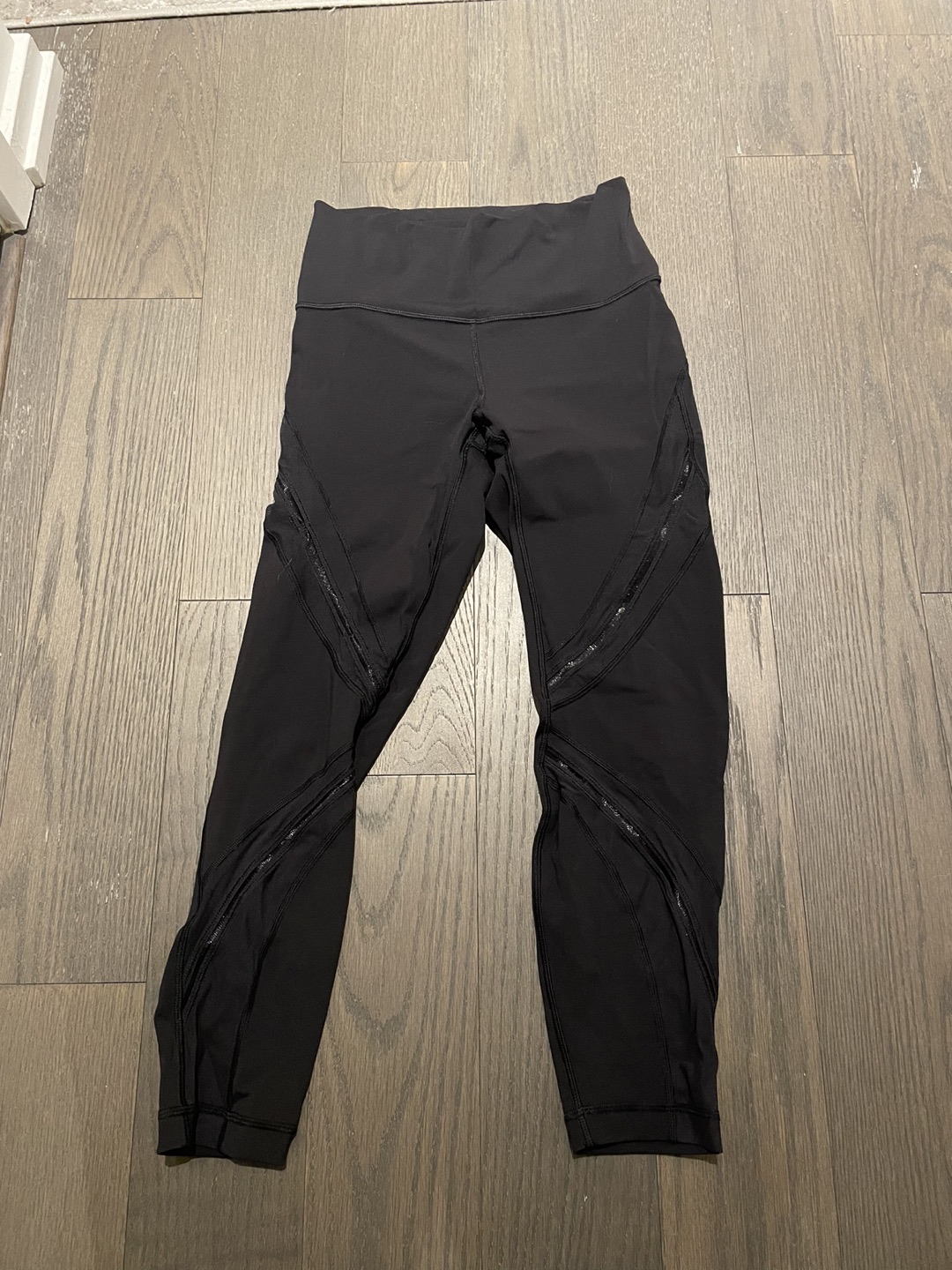 Lululemon Wunder Under Tech Mesh Leggings Size 6 thumbnail