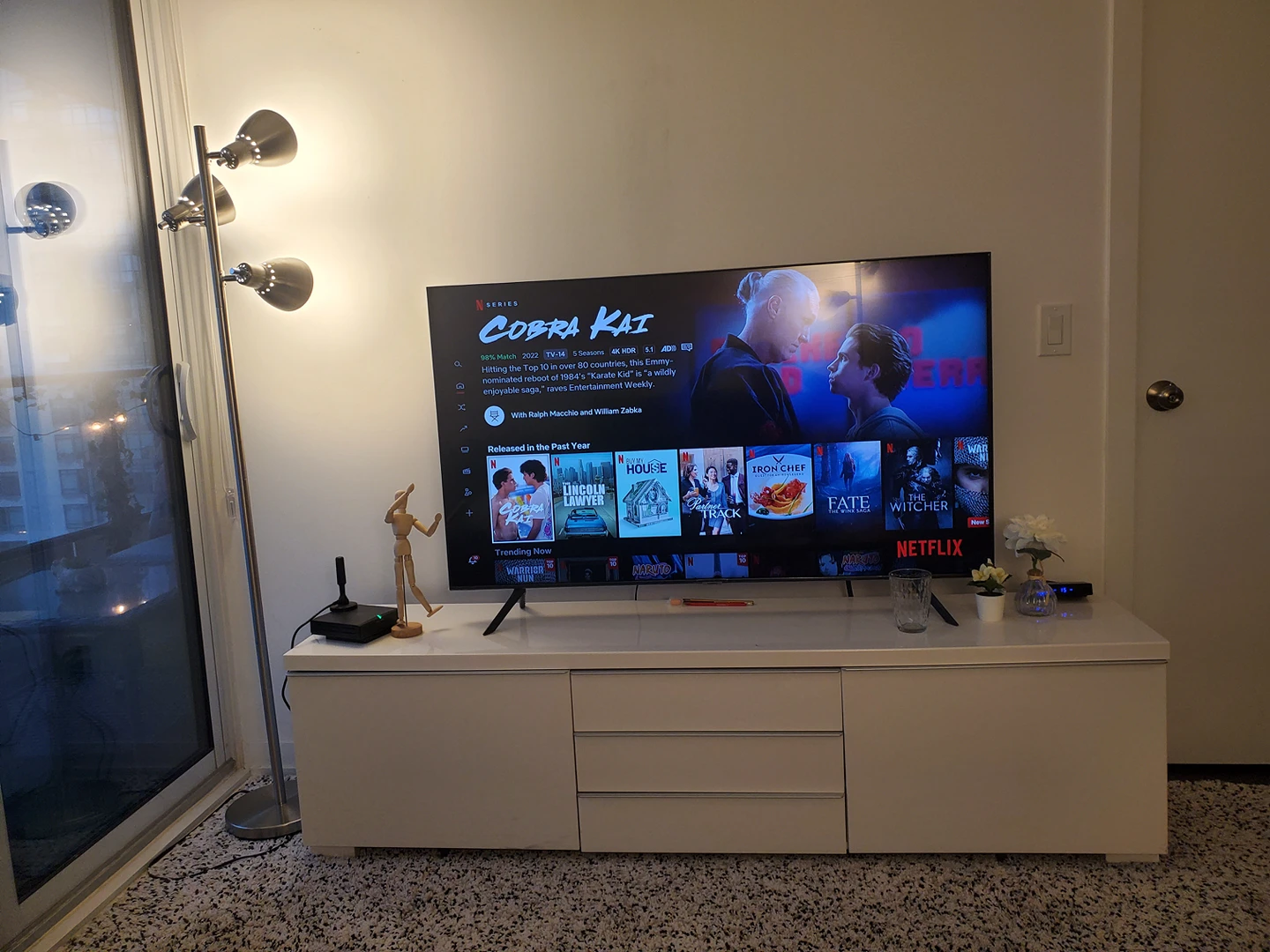 Large TV table - Classic white gloss finish. Brand new condition - photo 5