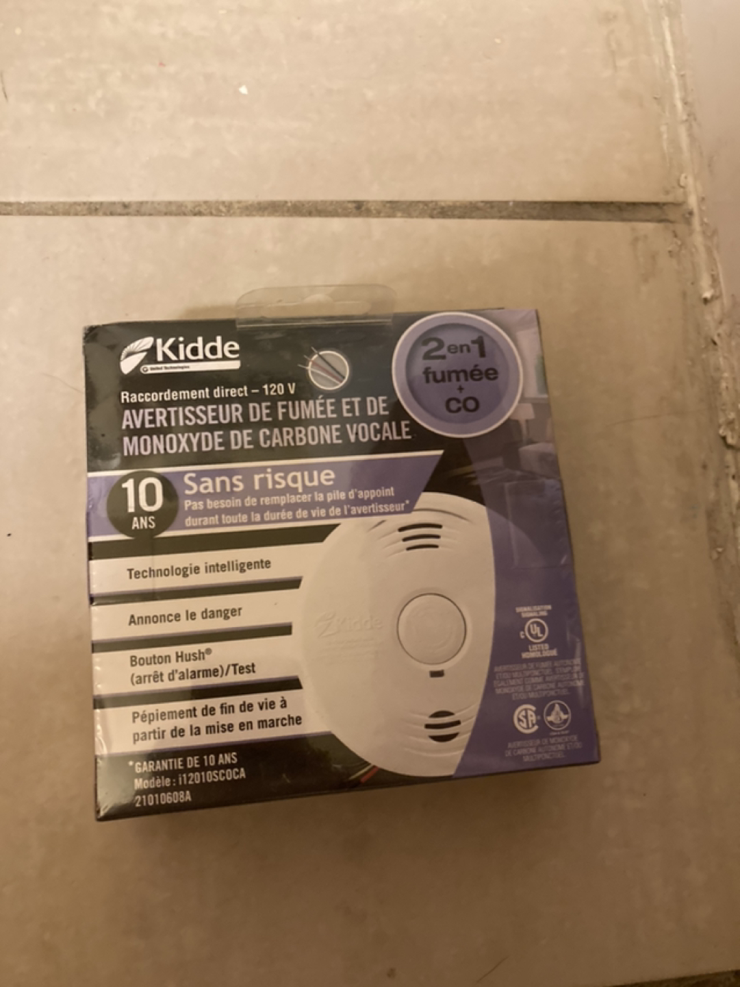 Talking smoke and carbon monoxide alarm - photo 2
