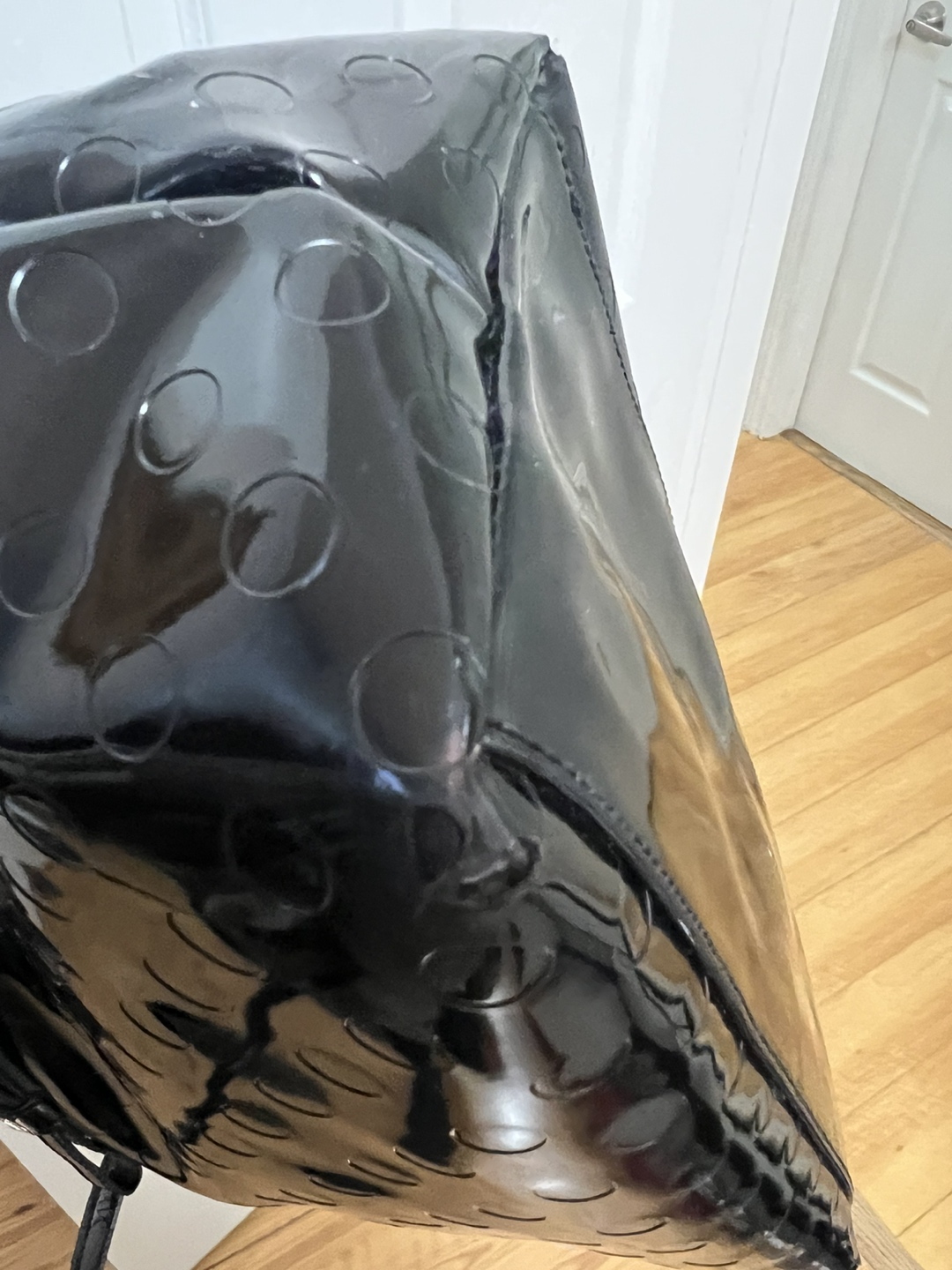 Kate Spade Embossed Black Patent Leather Bag - photo 4