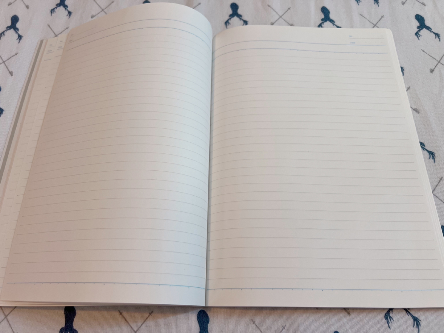 kokuyo B5 Notebook 7mm×30 lines 60 sheets Brand New image indicator(3)