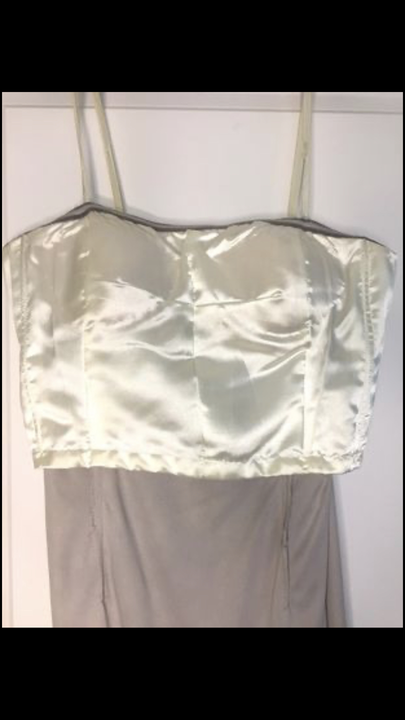 Adrianna Papell Hand-beaded 3D Floral Strapless Dress/Gown - photo 5