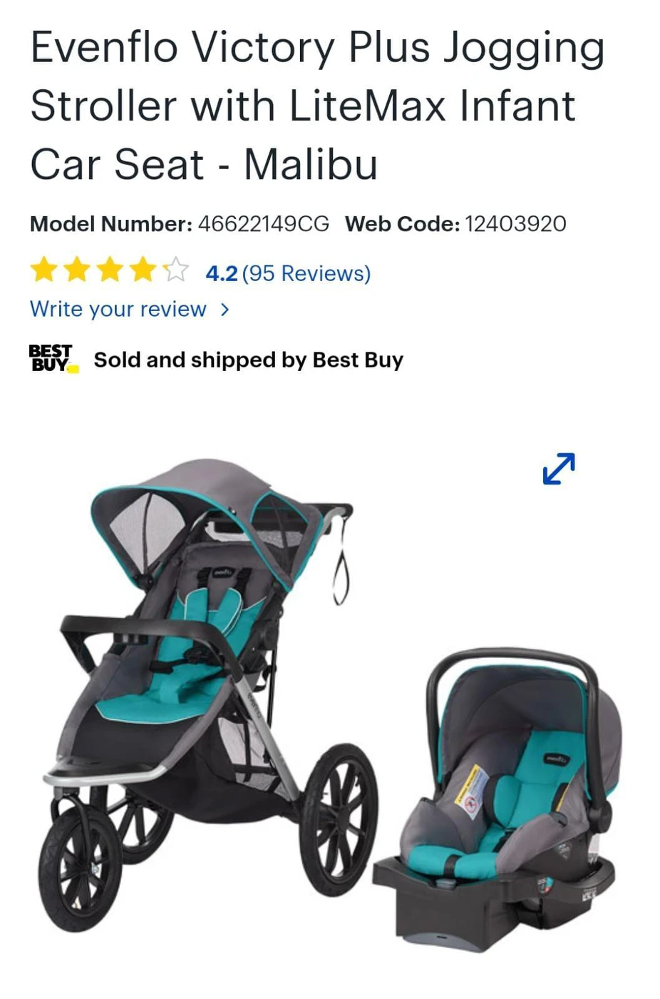 Brand New Stroller and Car Seat for sale - photo 5