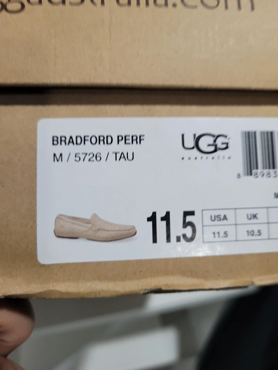 Brand New Uggs loafers Men Size 11 image indicator(3)