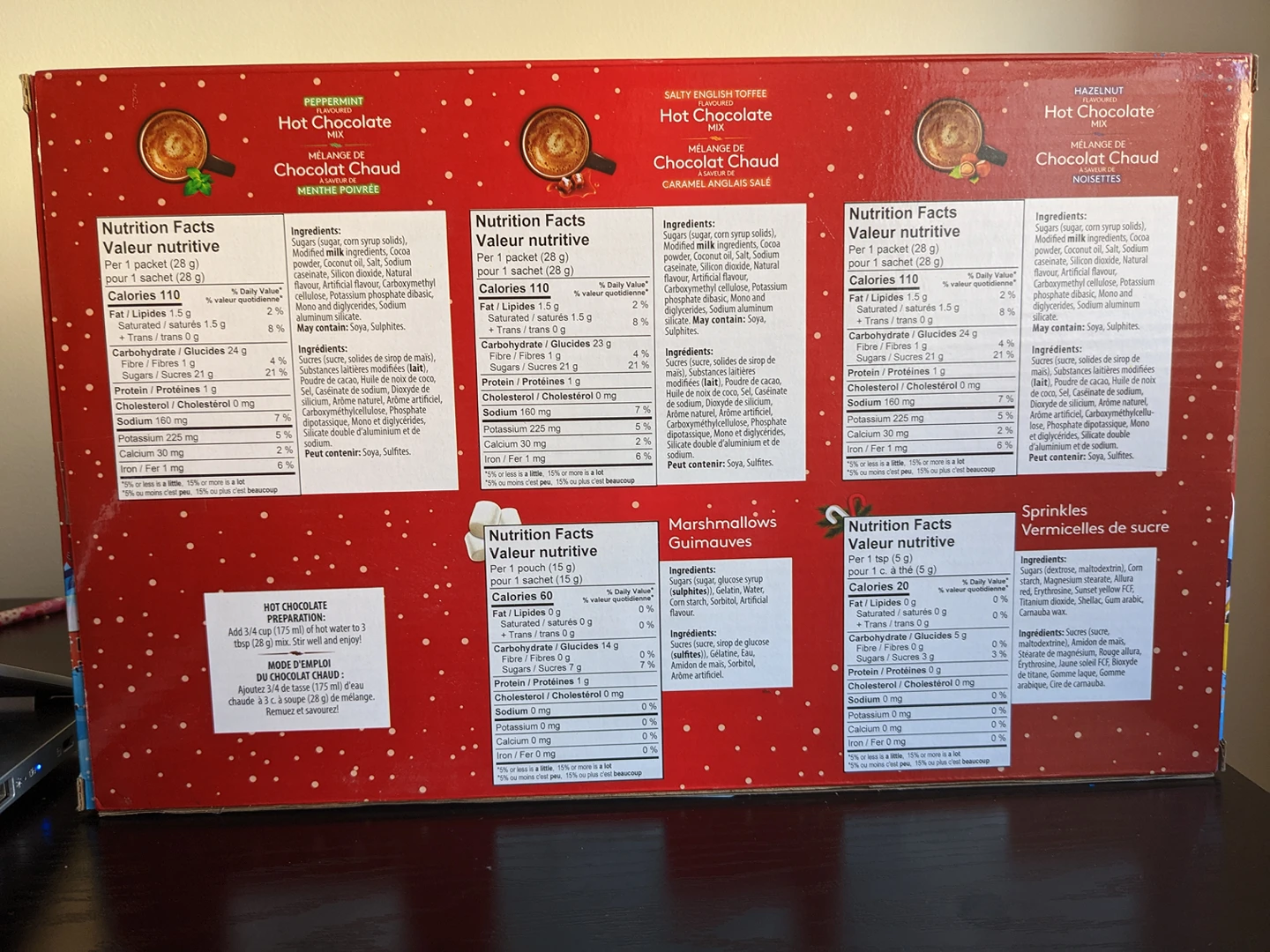 Hot chocolate mix collection for Christmas gift - photo 2