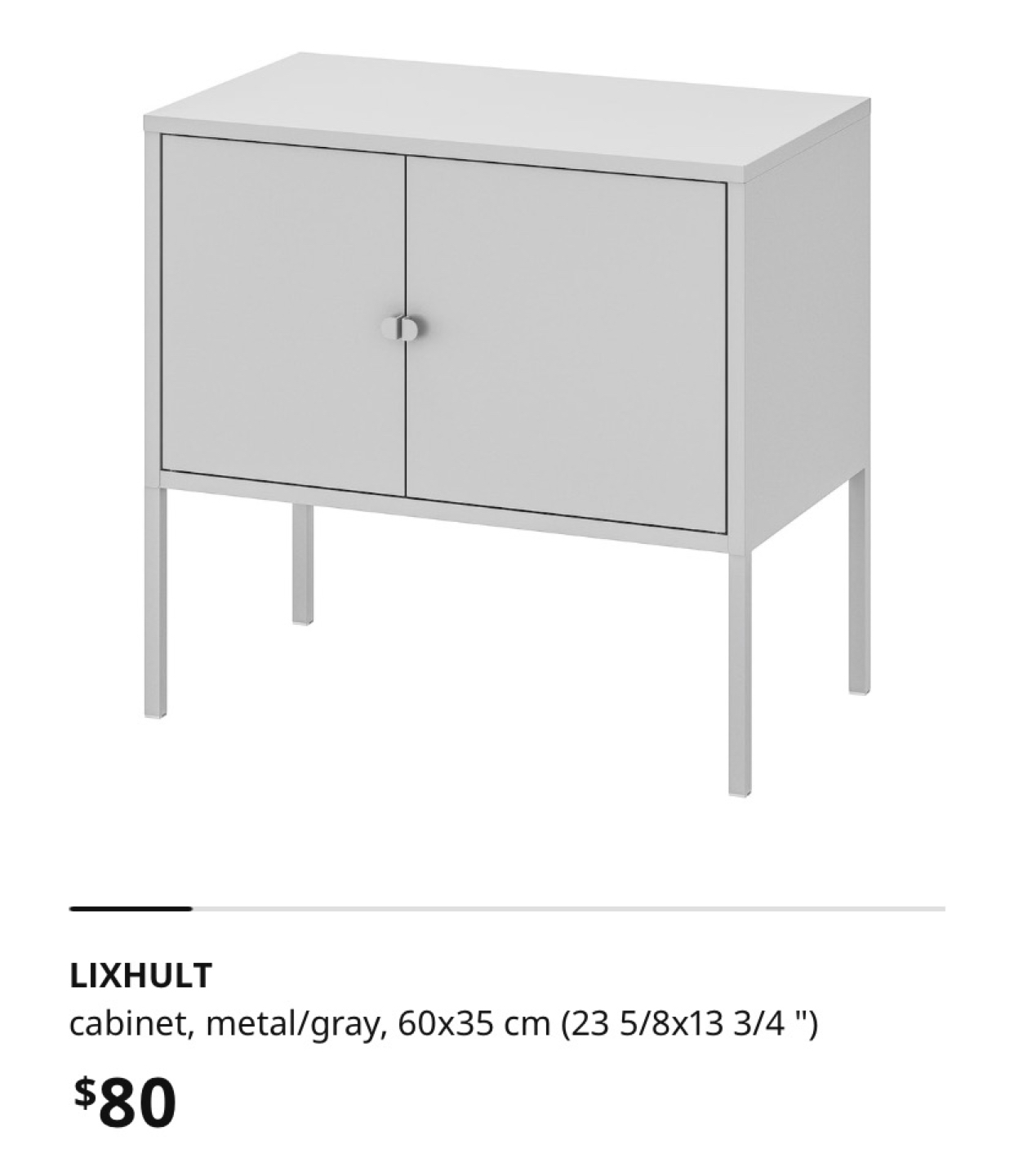 IKEA metal cabinet LIXHULT - photo 2