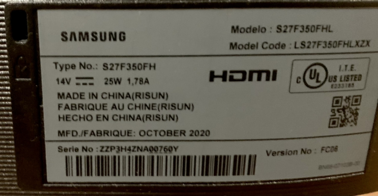 Samsung 24” HDMI Gaming Monitor - photo 3