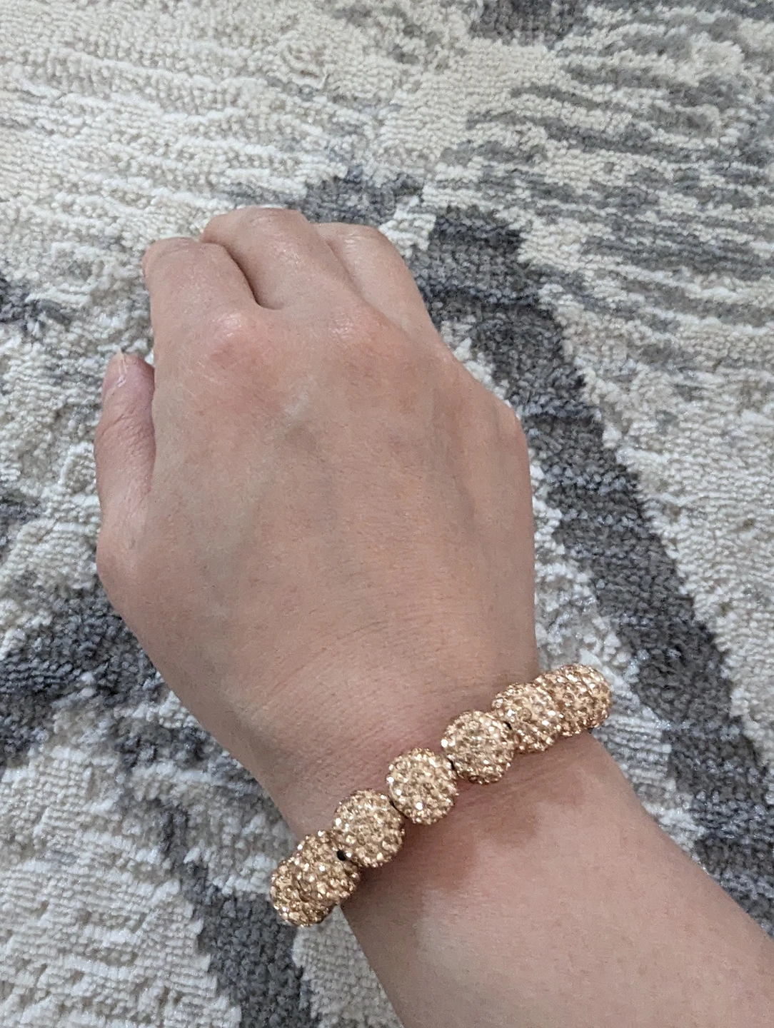 Shambella Rock Bracelets Blue or Salmon Pink image indicator(5)