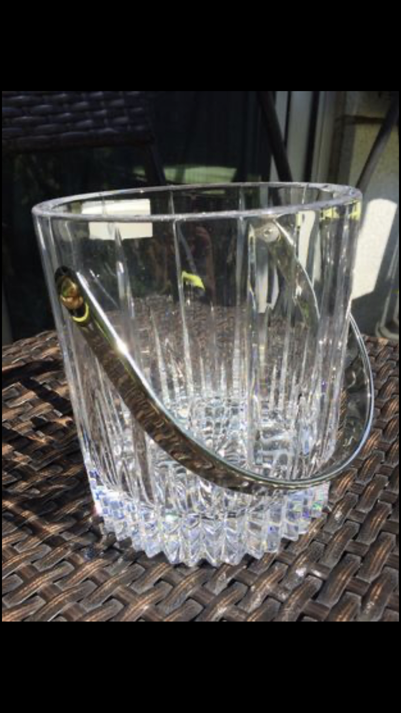Ice/Wine Crystal Bucket "Arctic Lights" by Mikasa