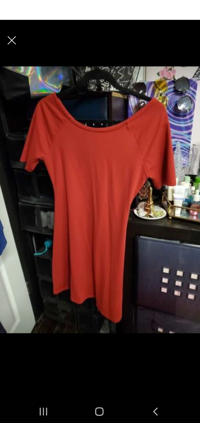 ⚽️  zara red dress