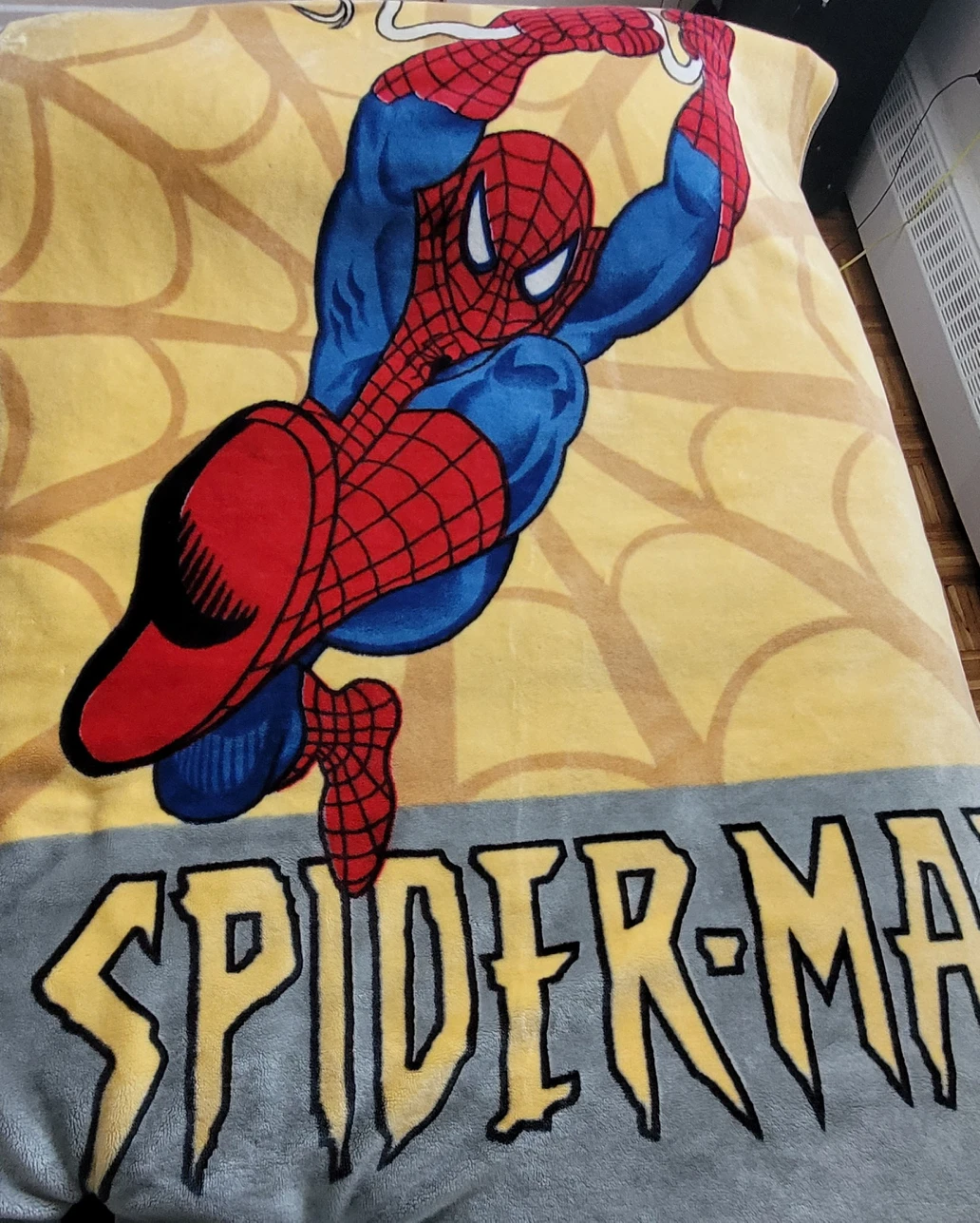 Fleece Spider-Man Comforter