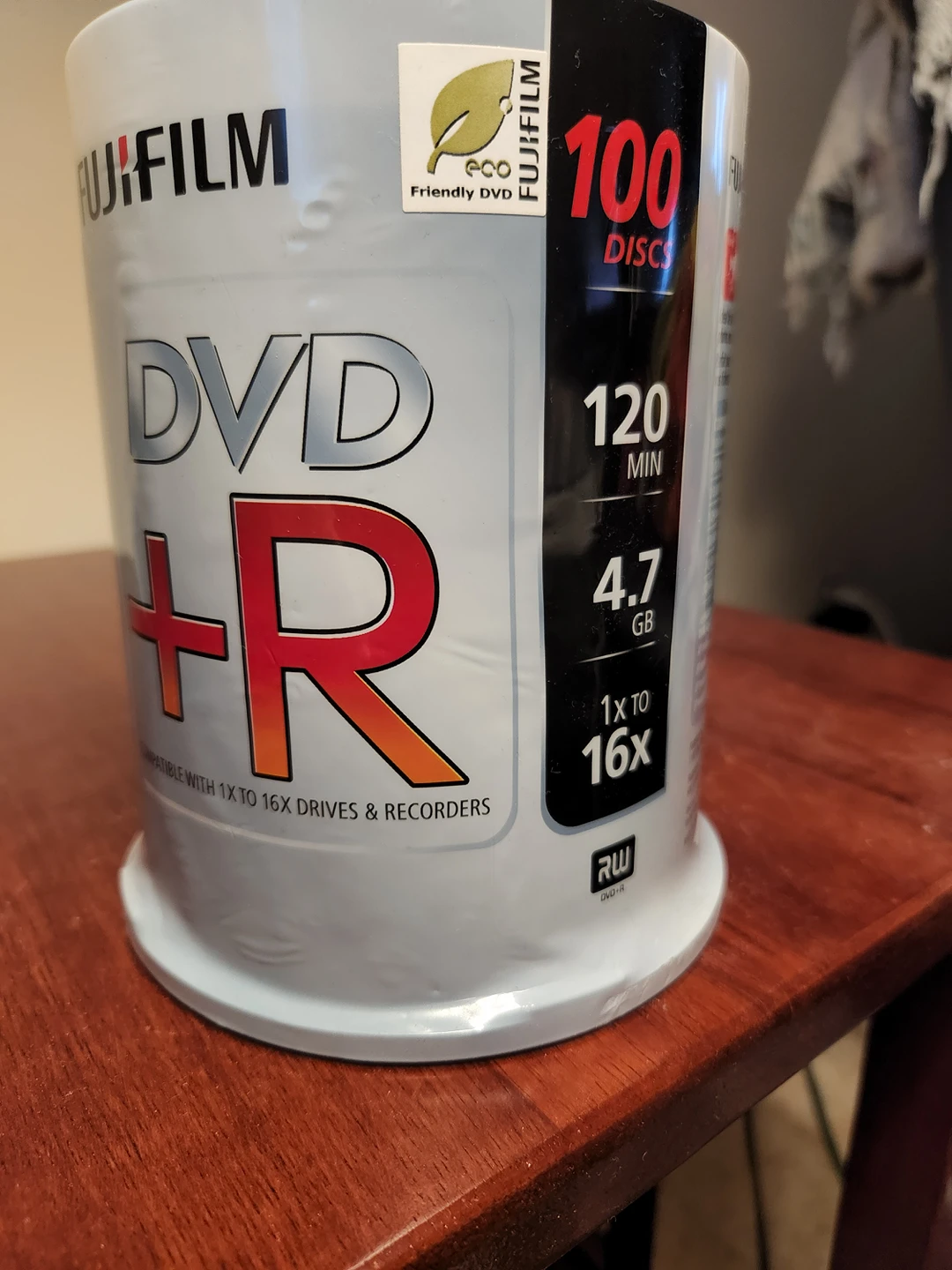 DVD and CDs (blank) for transferring media image indicator(2)