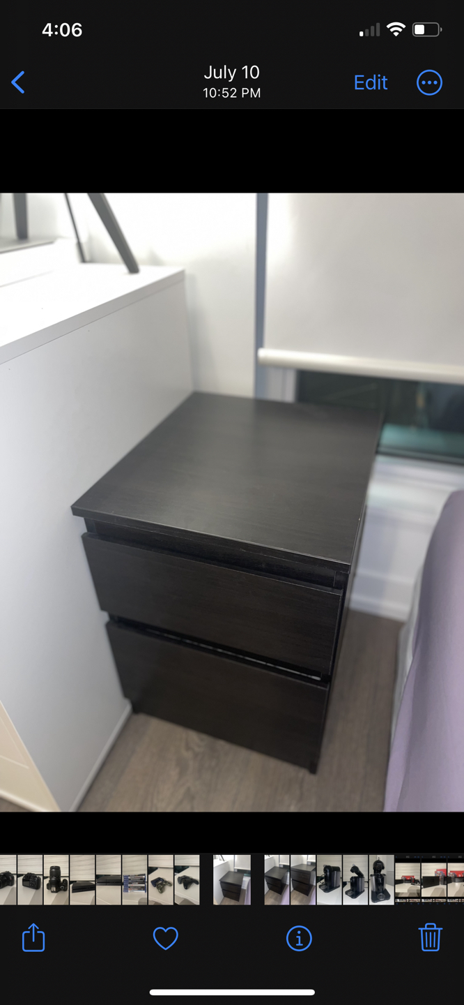 IKEA Bedside Tables - Set of 2 - photo 2