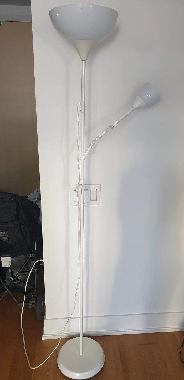 Ikea floor lamp with bulbs ⚽️ - photo 3