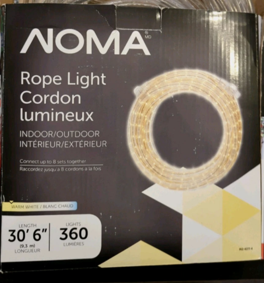 NOMA Rope Lights (Outdoor Garden Lights or Christmas lights) 🥕