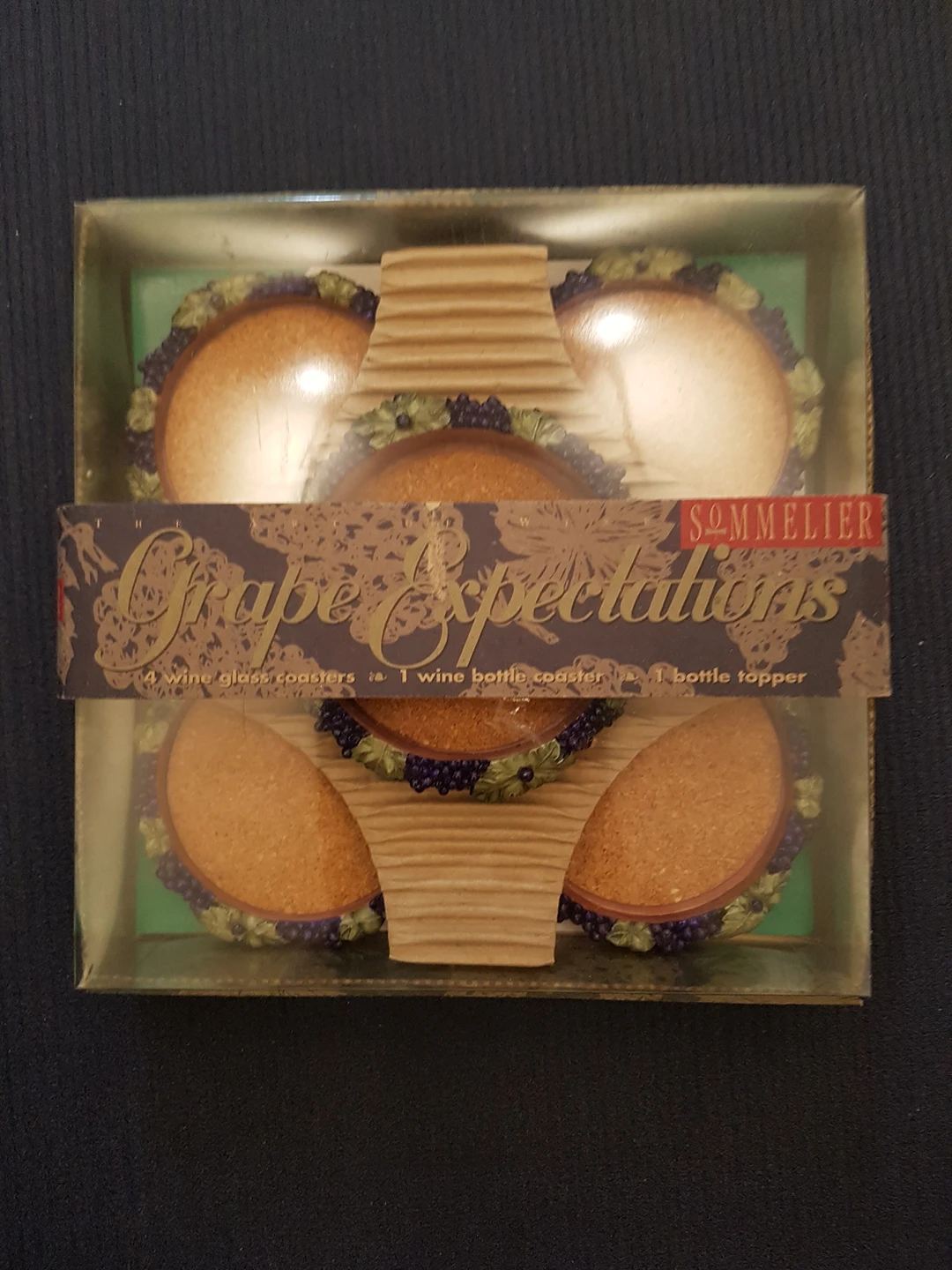 Brand new Wine Coaster Set image indicator(2)