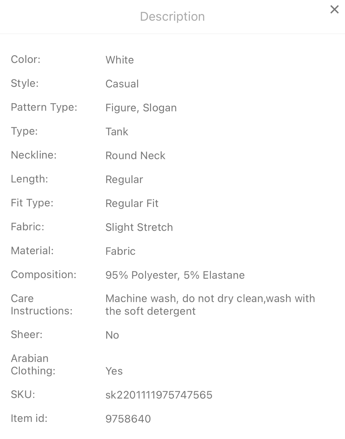 SHEIN Graphic Tank Top [New, Original Packaging, Unopened] image indicator(6)