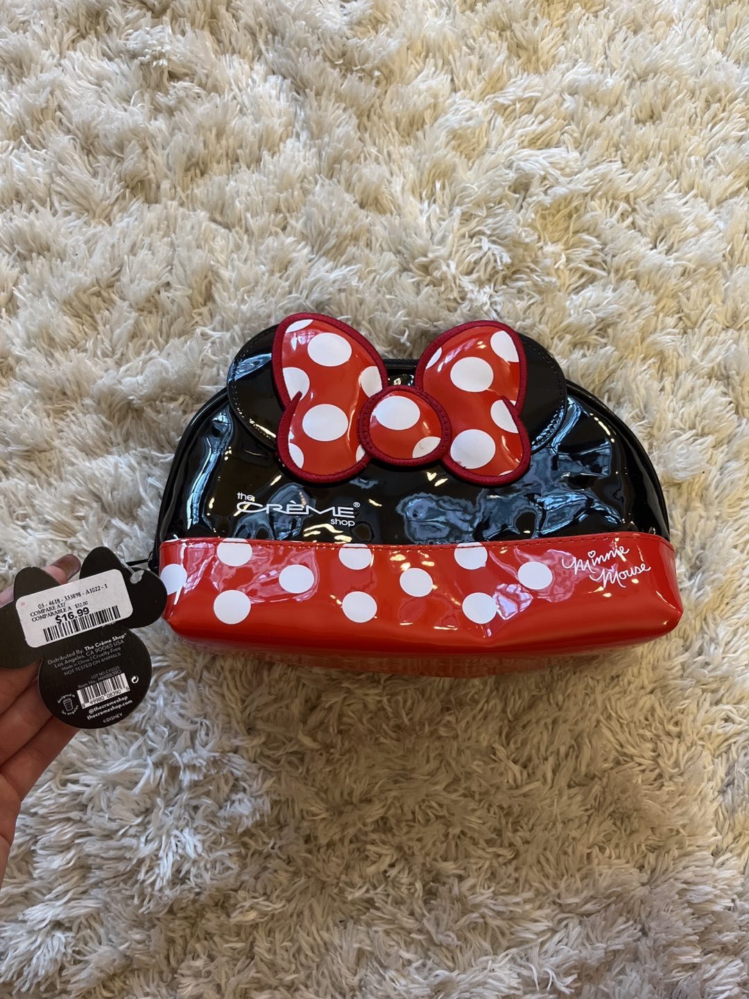 Disney Minnie Mouse Makeup Bag Brand New with Tags thumbnail
