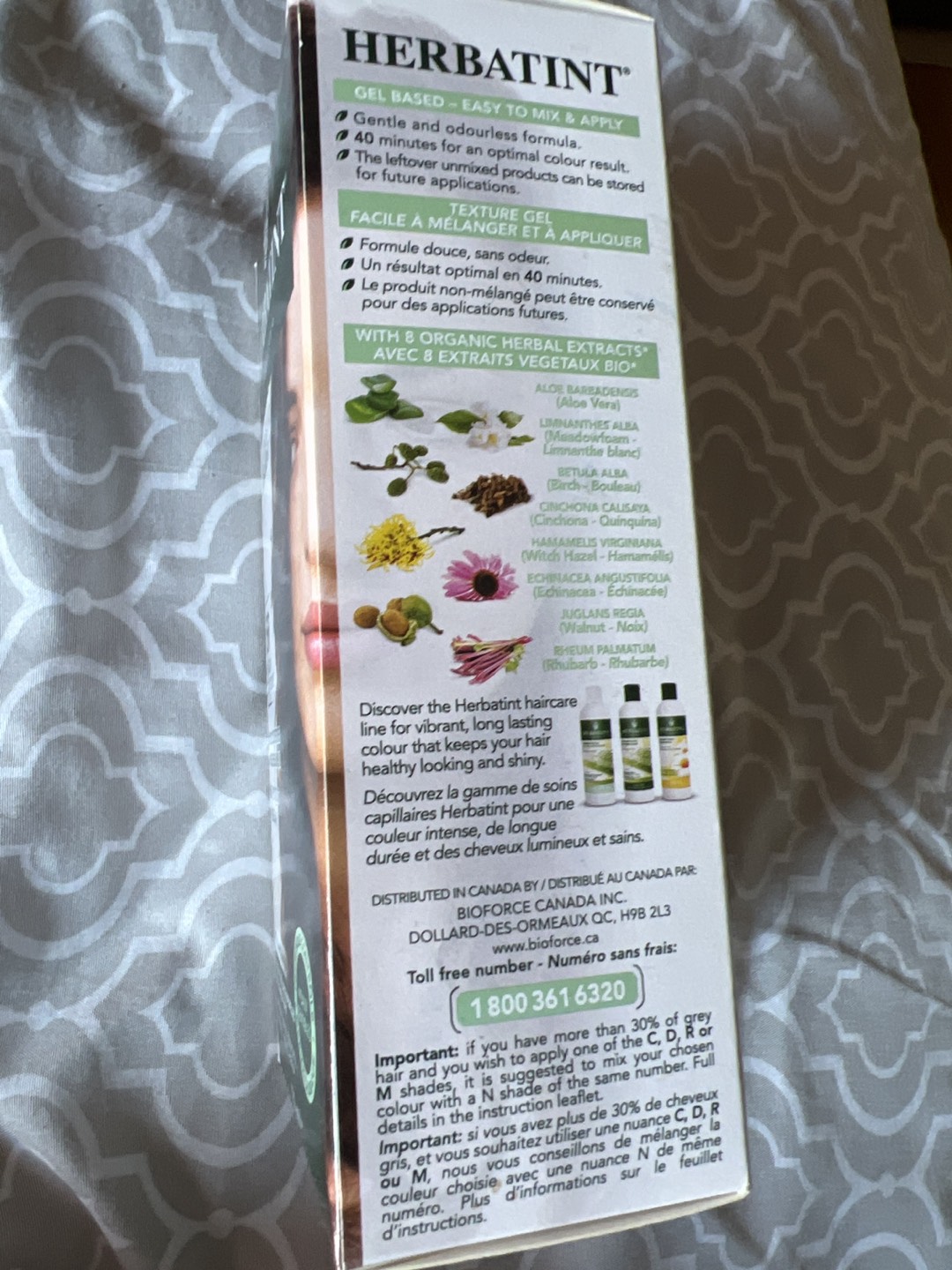 Herbatint organic color hair - photo 2