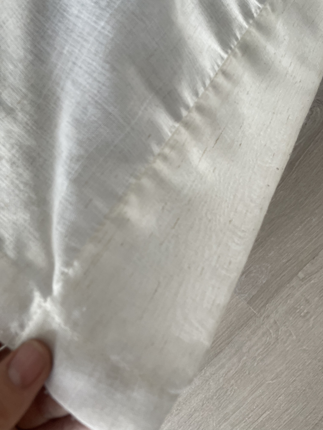 Sheer Curtain Panel Natural Linen 54"x84" - photo 4