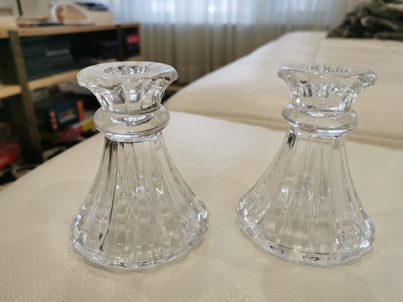 New crystal candle holder (set of 2)#freecycle