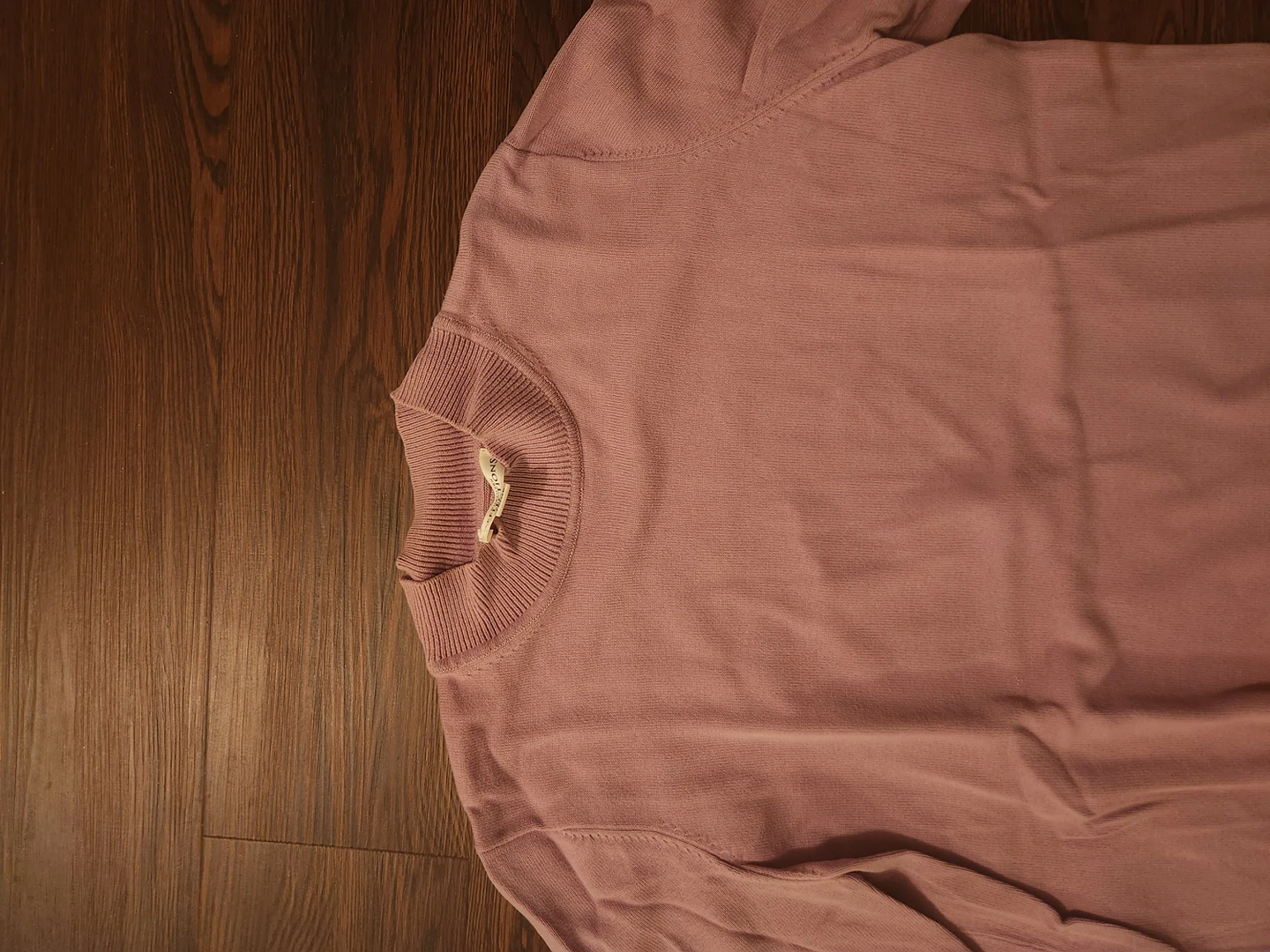 purple tight collar sweater - photo 2