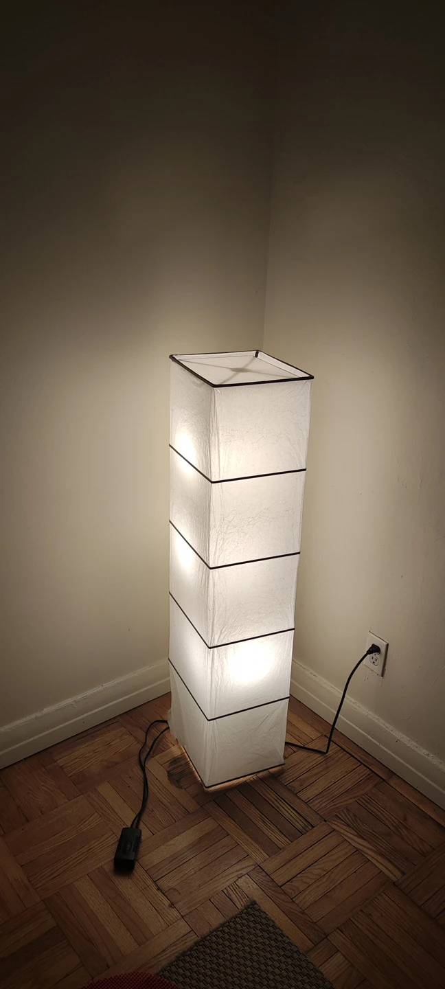 MUST GO TODAY or TOMORROW!!! IKEA light w/ extra light bulbs!!! image indicator(3)