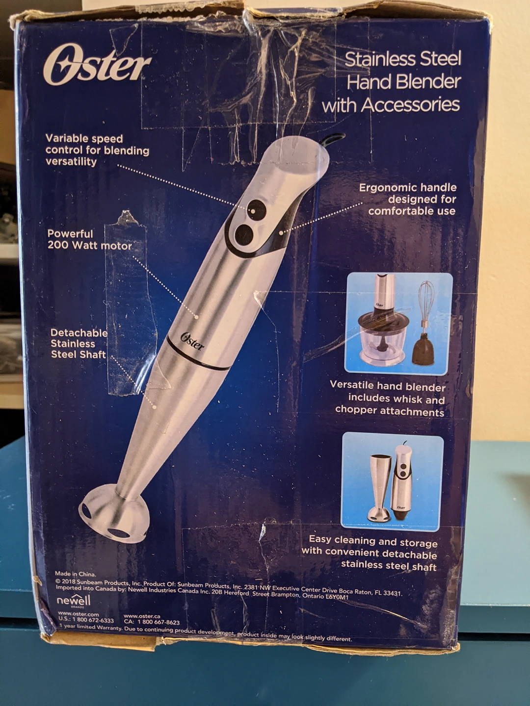 Oster 2 speed hand blender