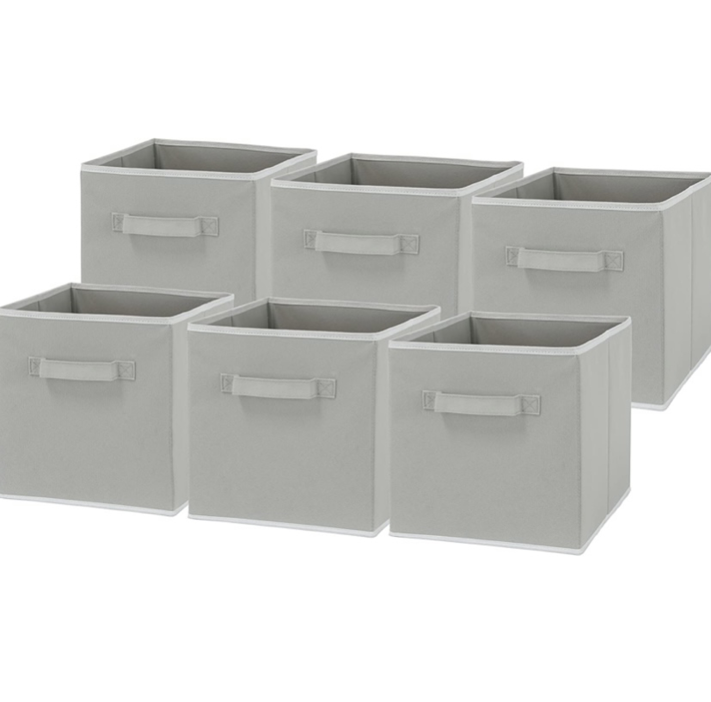 Foldable Cube Storage Bin (set of 6)