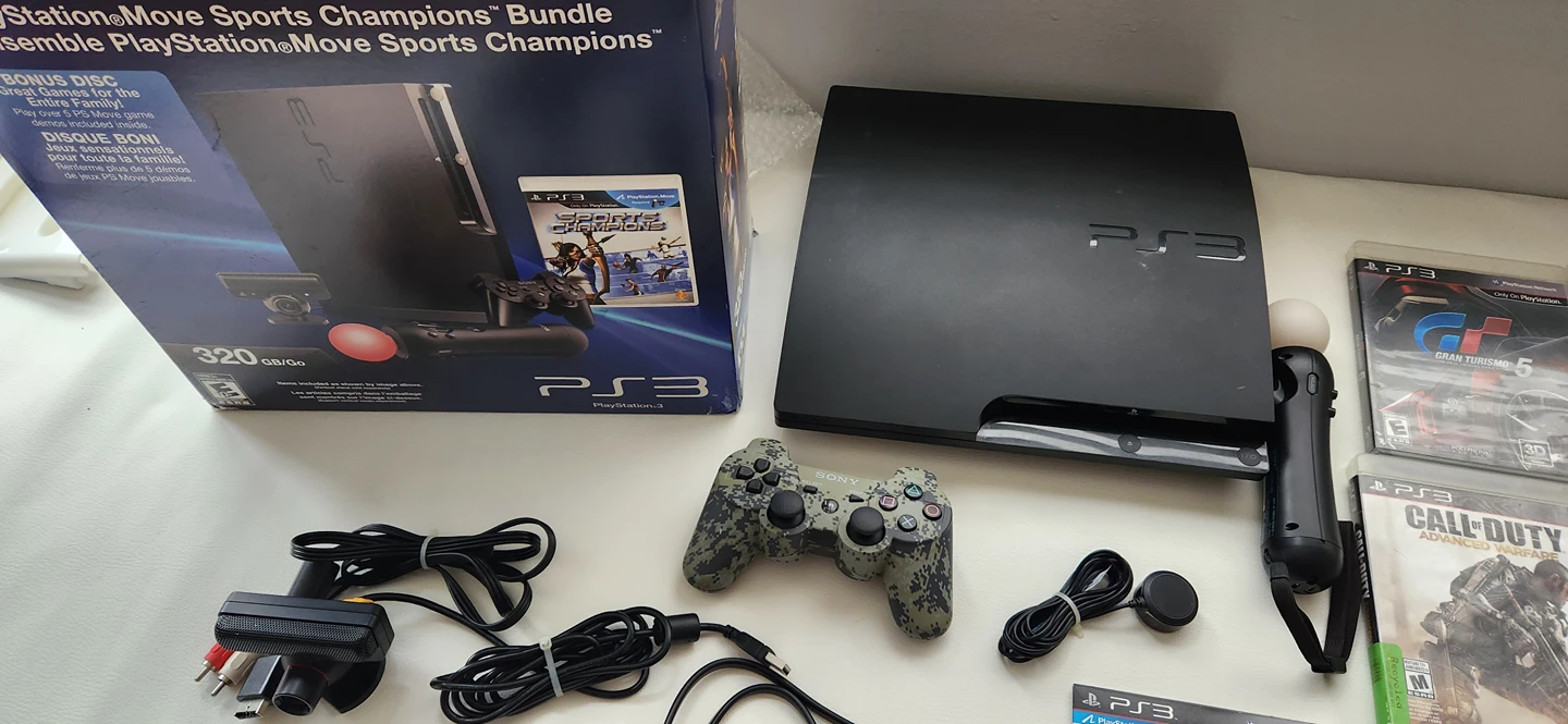 PS3 PlayStation Move Sports Championship Bundle thumbnail
