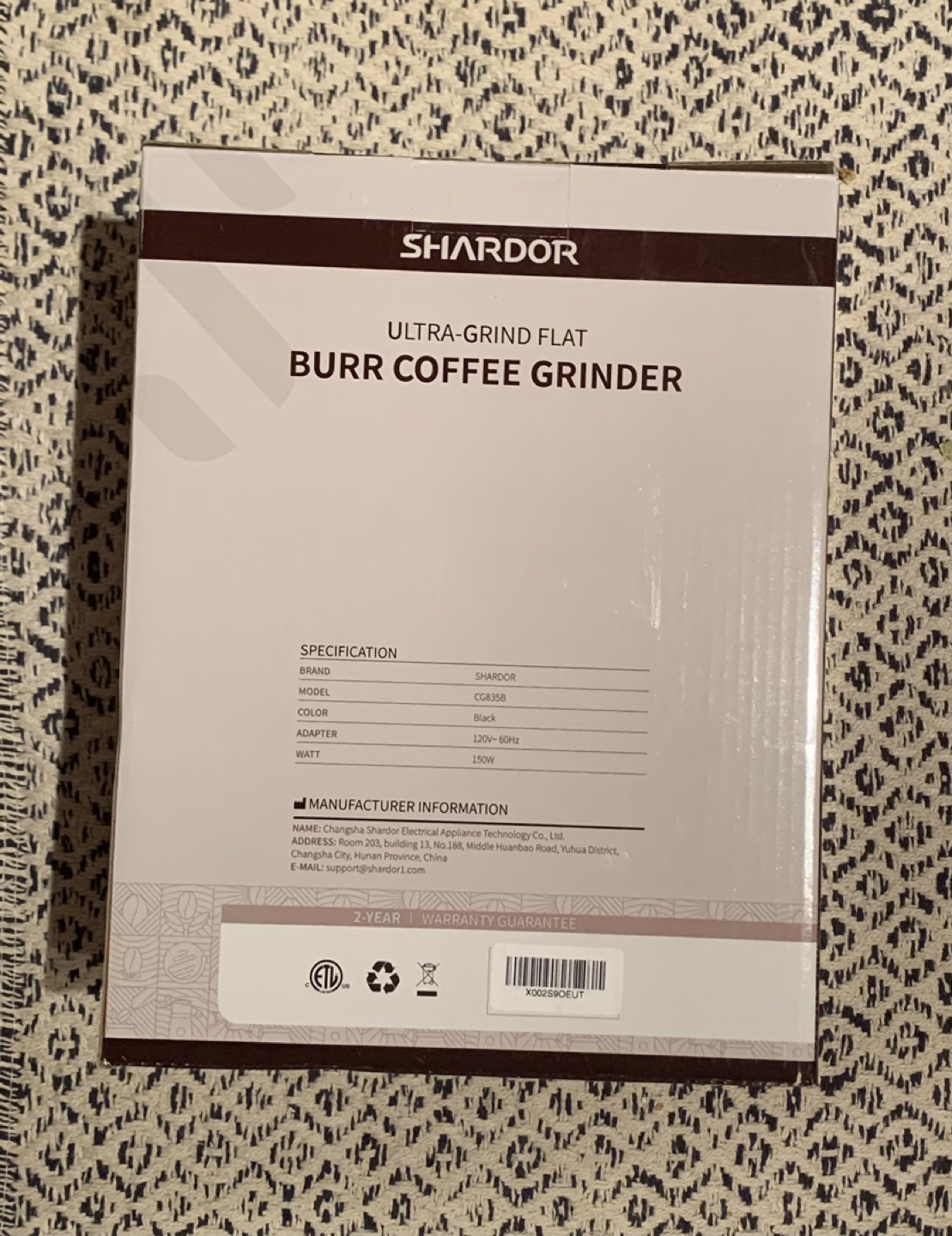 BNIB - SHARDOR Electric Burr Coffee Grinder - photo 4
