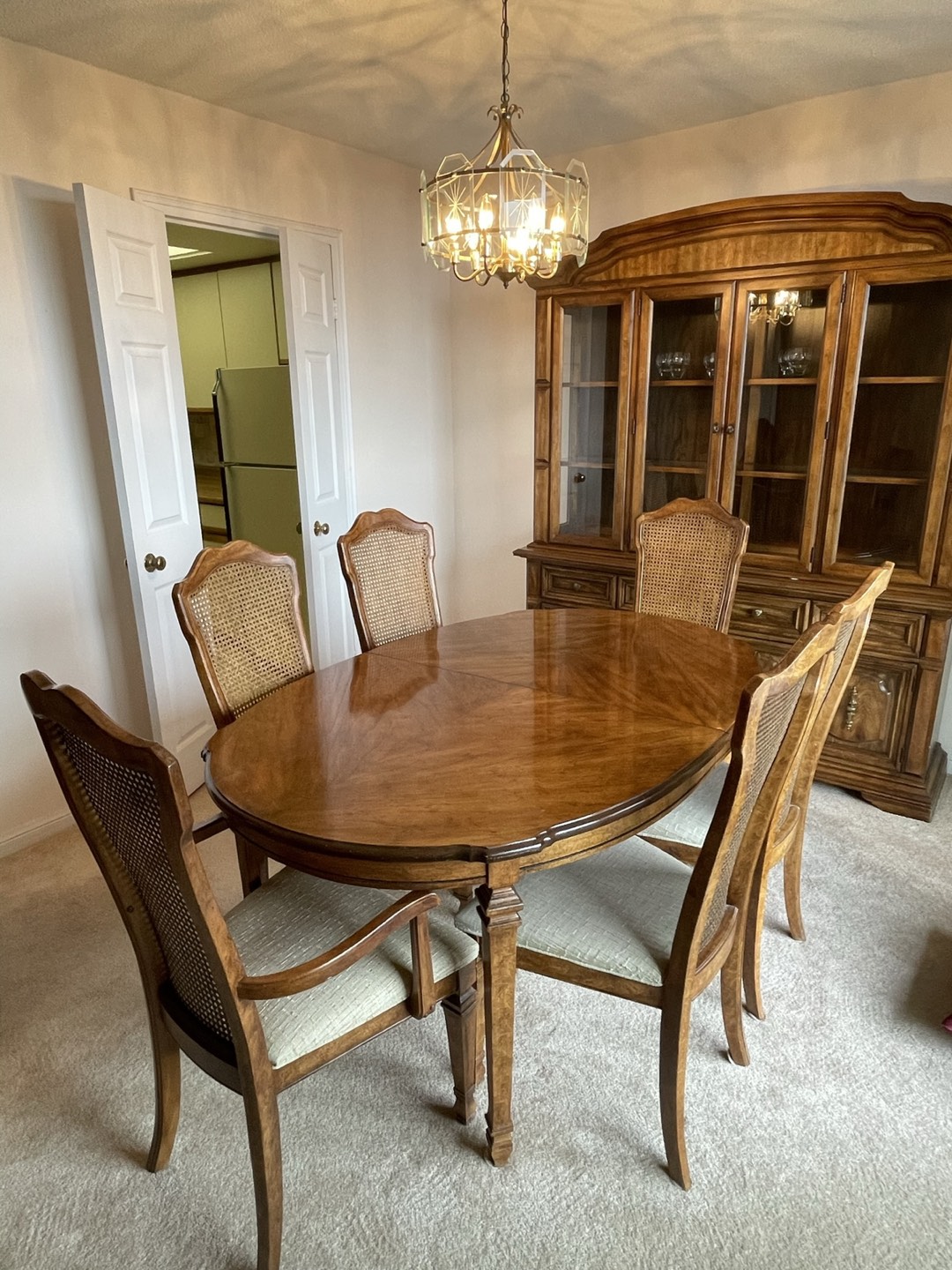 Dining Set ,or Dining Table ,6 Dining Chairs,China Cabinet image indicator(5)