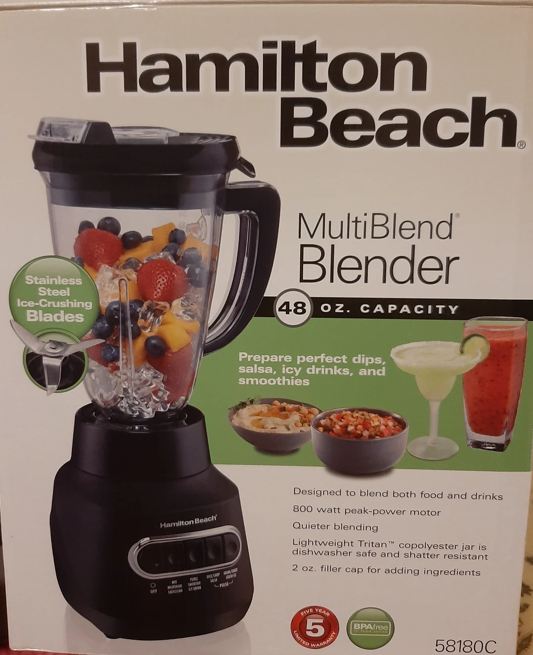 Hamilton Beach MultiBlend Blender