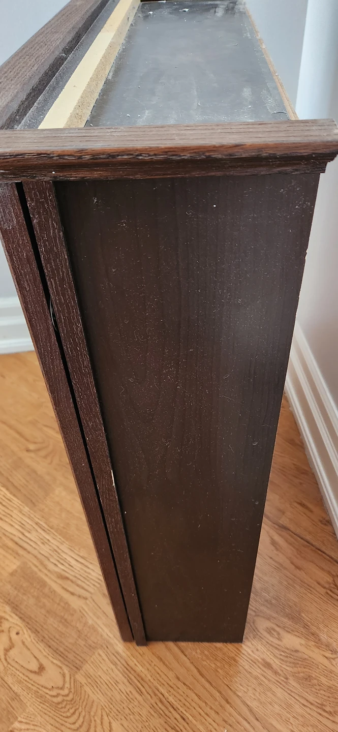 Medicine cabinete storage bathroom brown - photo 4