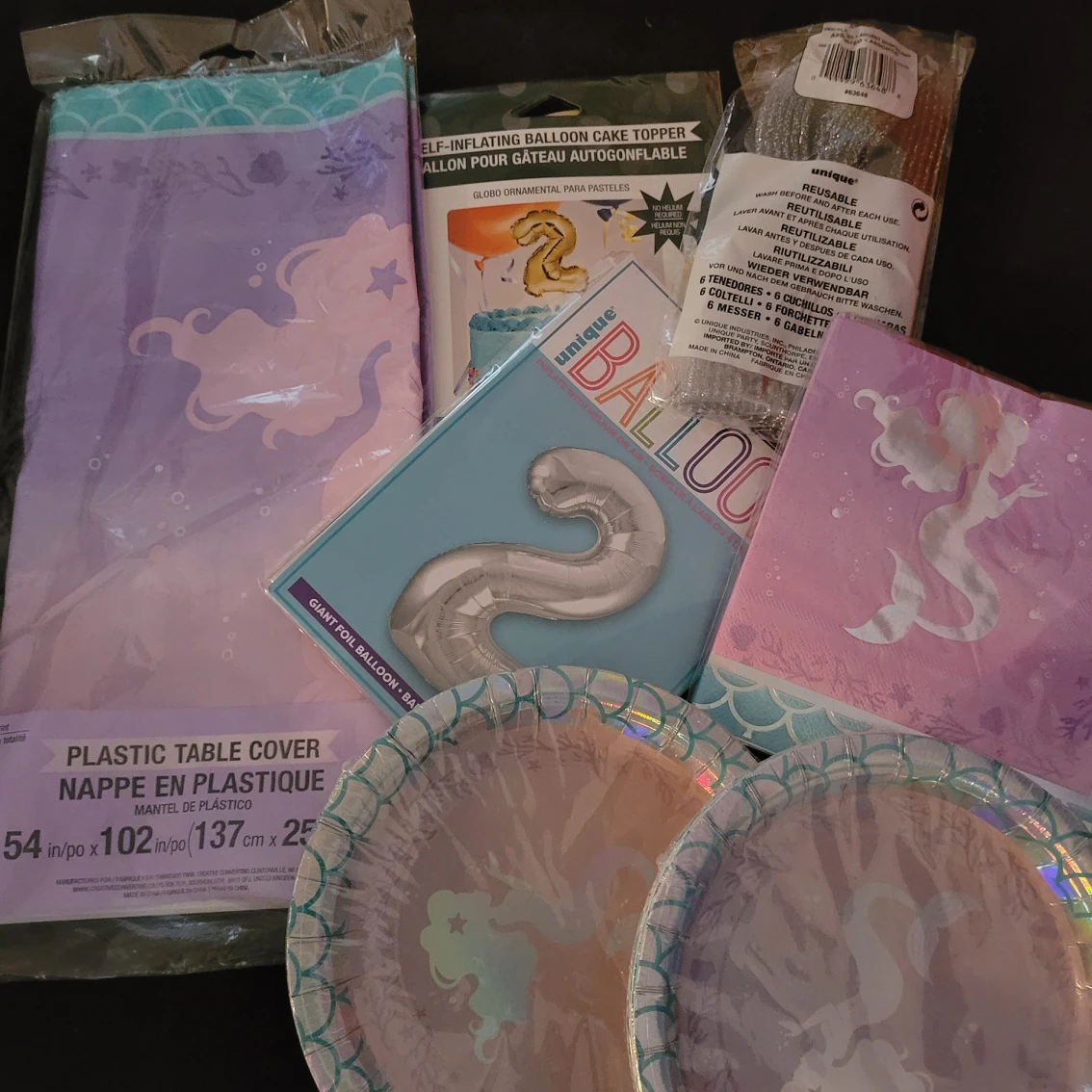 Birthday Decorations Mermaid Theme thumbnail
