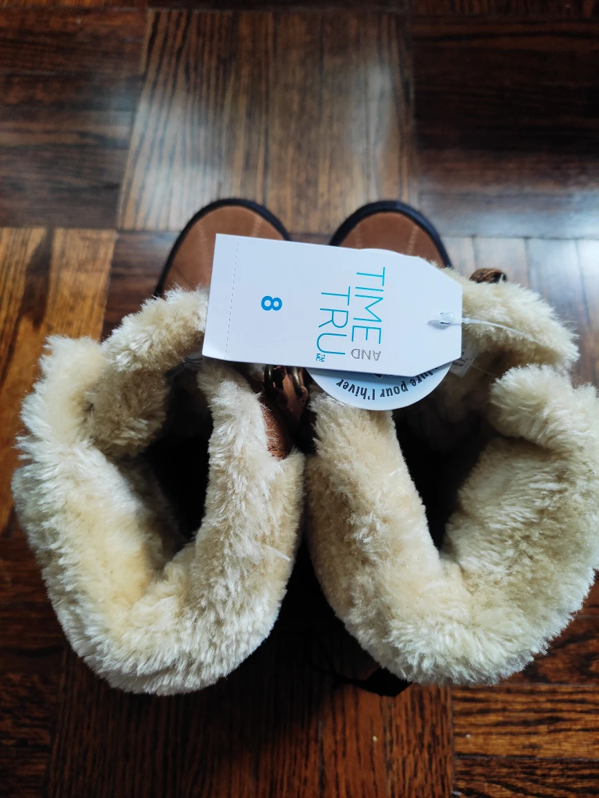 Time & Tru snow boots, for women. size 8 - photo 2
