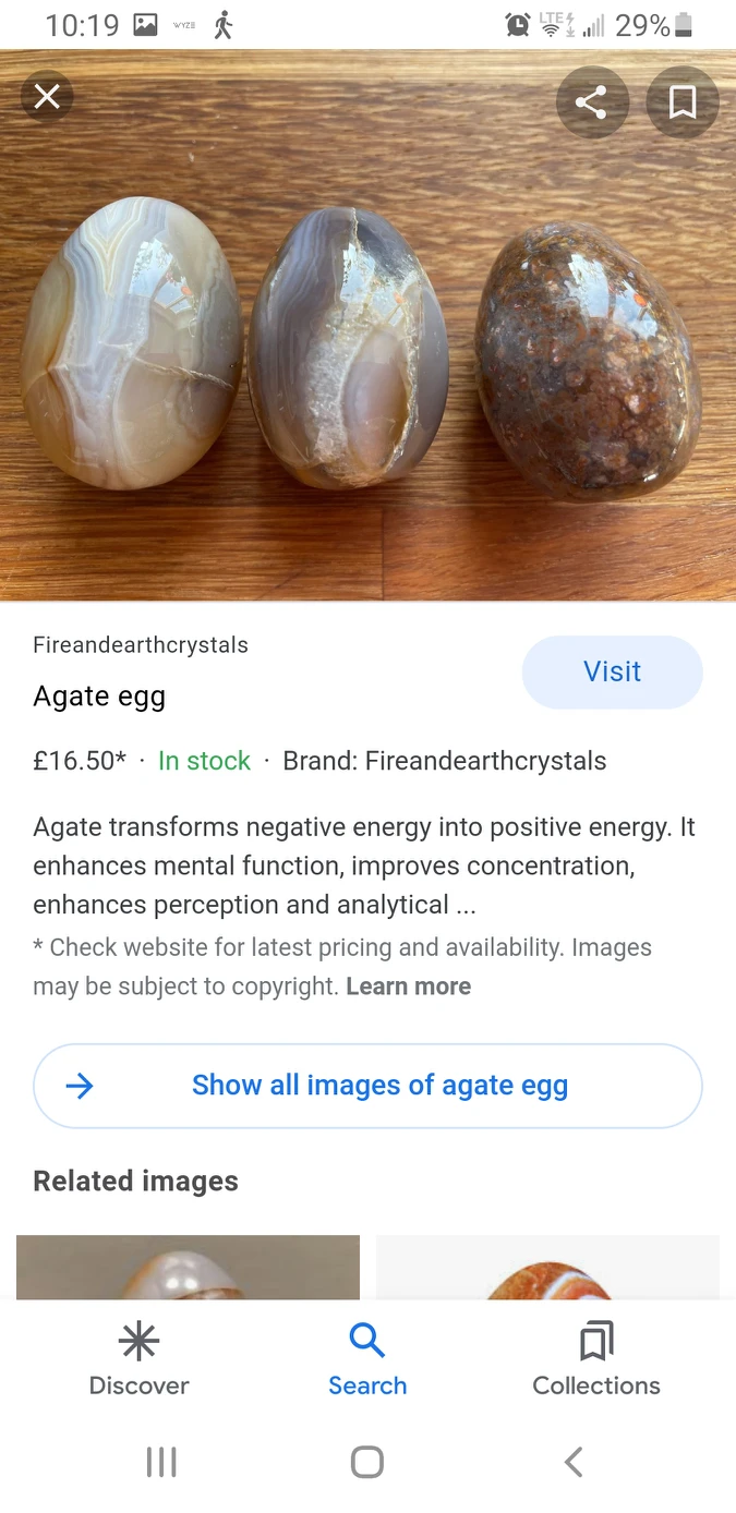 Assorted Onyx/Agate/Marble decorative pieces image indicator(3)