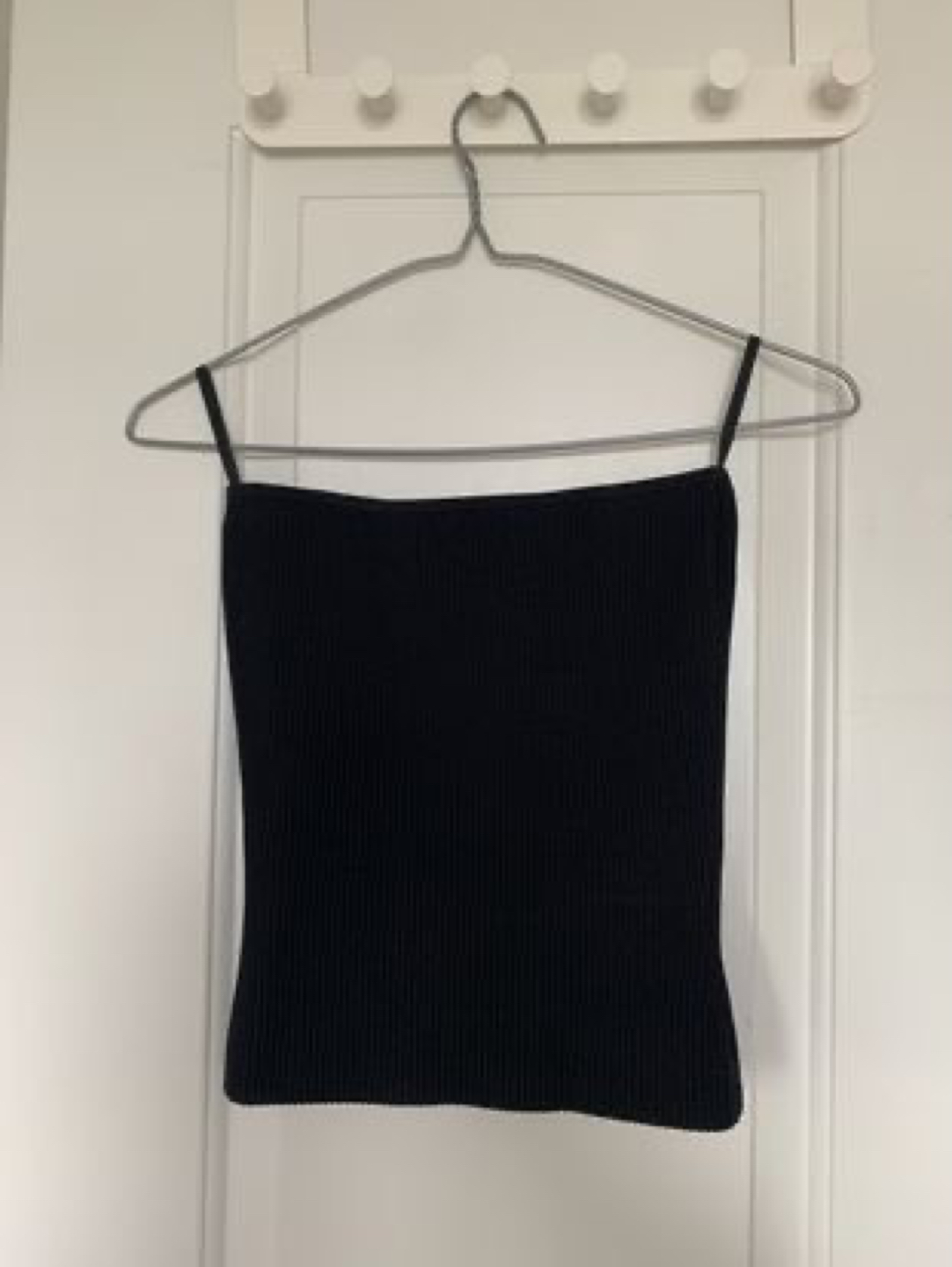 Babaton Black Sculpt Knit tube top