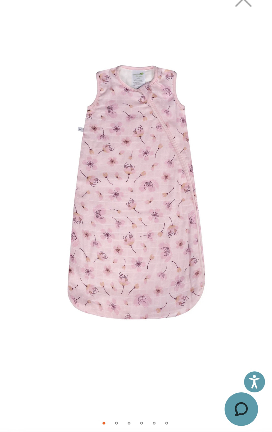 BNIP Perlimpinpin Sleep Sack 18-36mo - 1 TOG Pink thumbnail