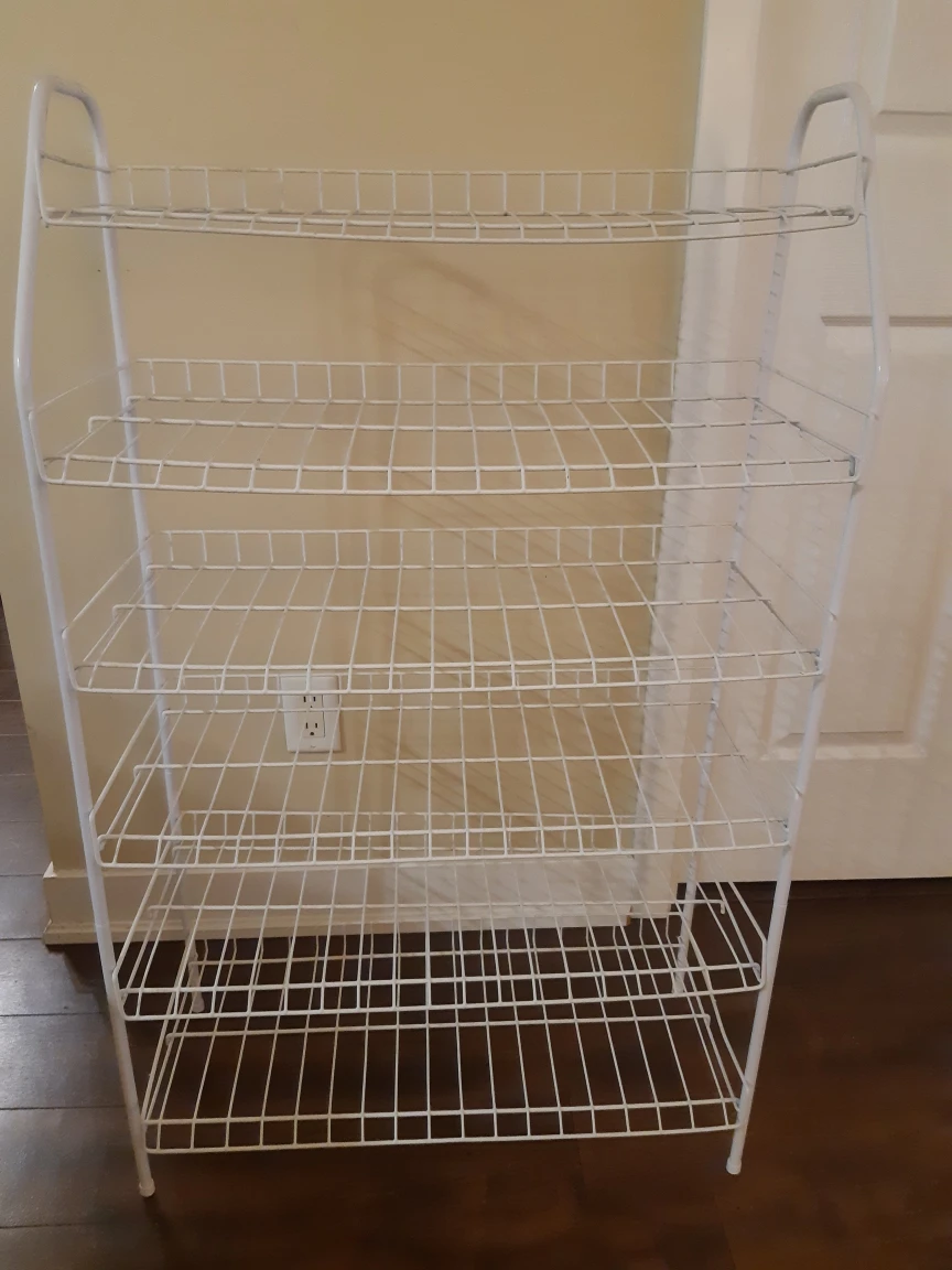 6 shelf shoe rack