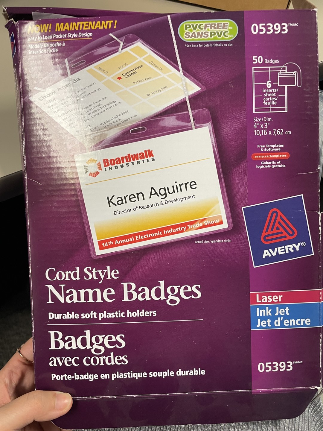 Brand new name badge thumbnail