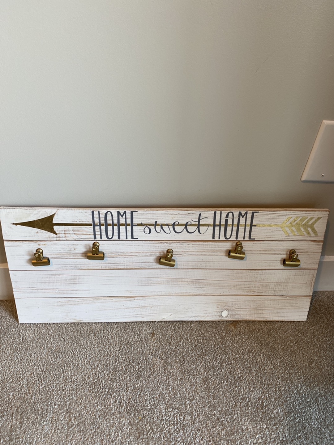 Rustic farmhouse photo display thumbnail