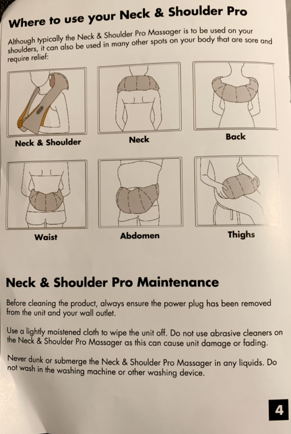 Neck & shoulder pro massager with heat - photo 5