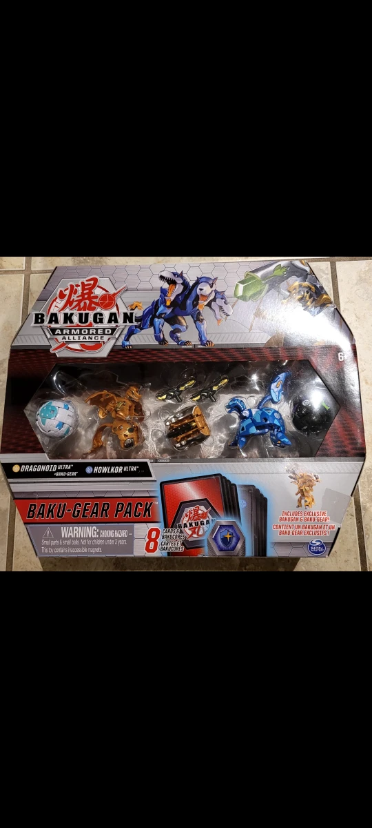 Bakugan 4 packs