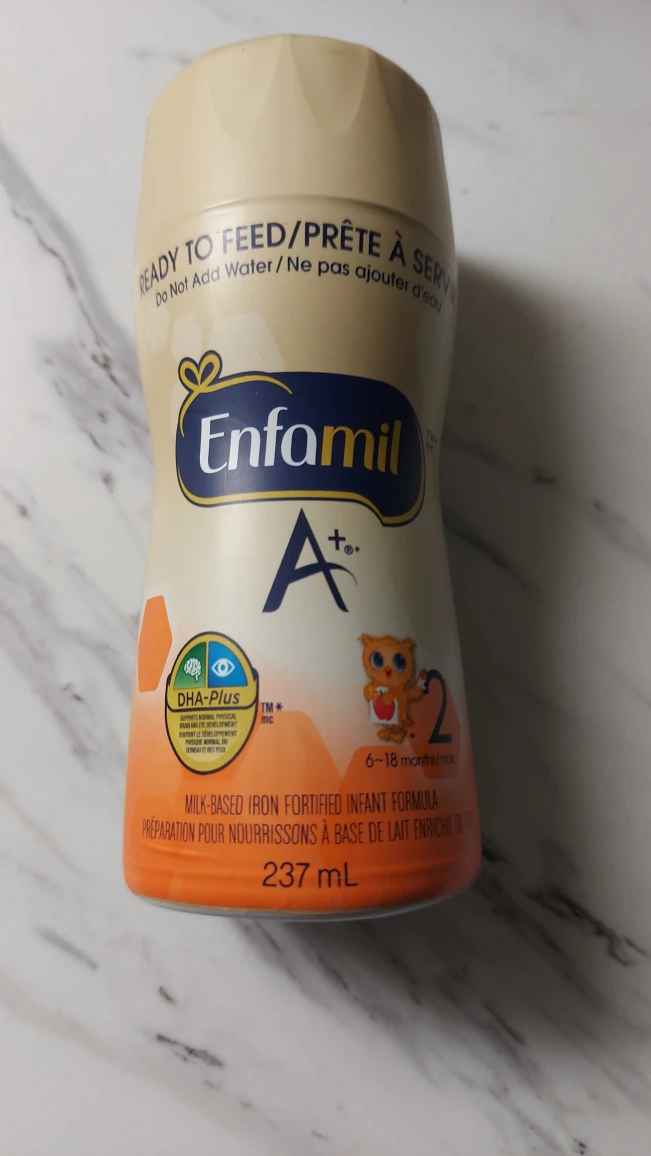 Enfamil A+ 2 Baby Formula Bottles 7x237ml #fteecycle thumbnail