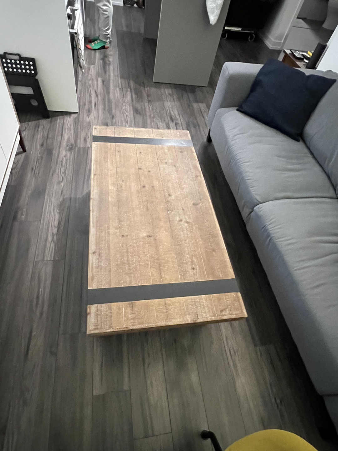 Albert fir wood coffee table from Structube