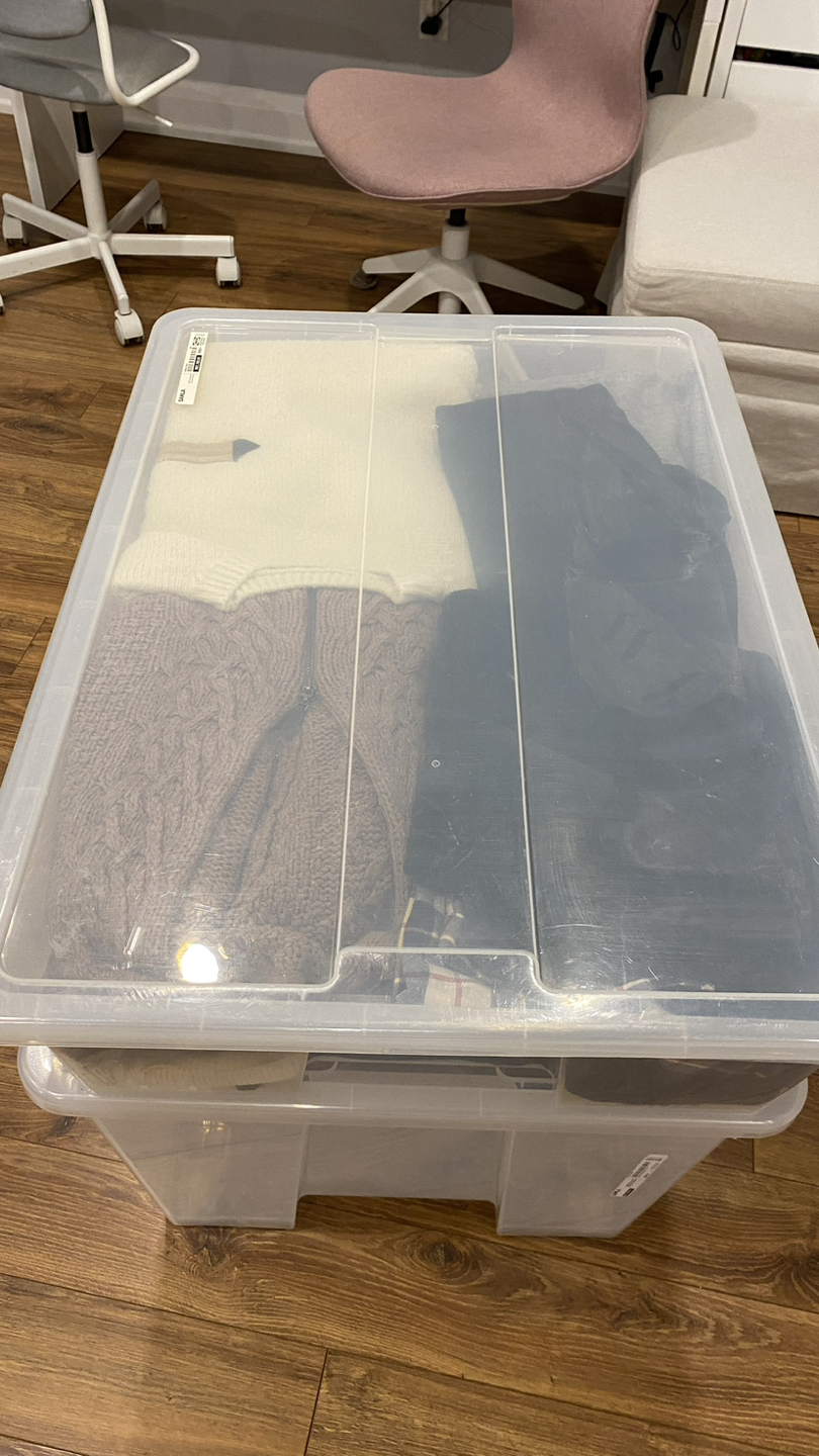 IKEA storage box SAMLA - photo 4