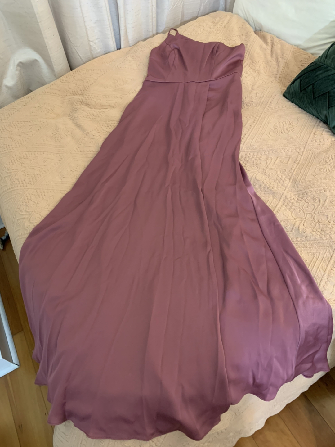 David’s Bridal Bridesmaid Dress (Size 8) ⬆️ thumbnail